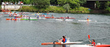 Celebrado el 7 Campeonato Regional de piragüismo y la regata de promoción Tina Mayor en el río Deva